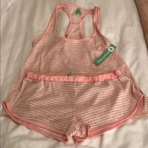 Tank top and short pajama set